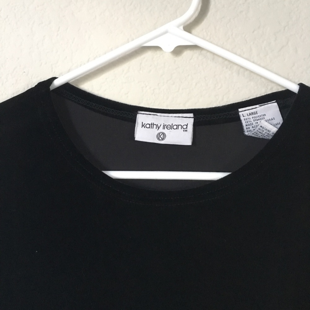 VINTAGE VELVET TOP - Picture 2 of 2